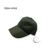New Collection TOPI BISBOL POLOS TOPI BASEBALL CAP POLOS PRIA WANITA CANGKOP Hijau army H8F2