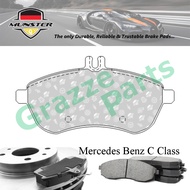 Münster Disc Brake Pad Front for Mercedes Benz C Class W204 C200 1.8 C230 4-Matic 2.5 2007-2014 M271