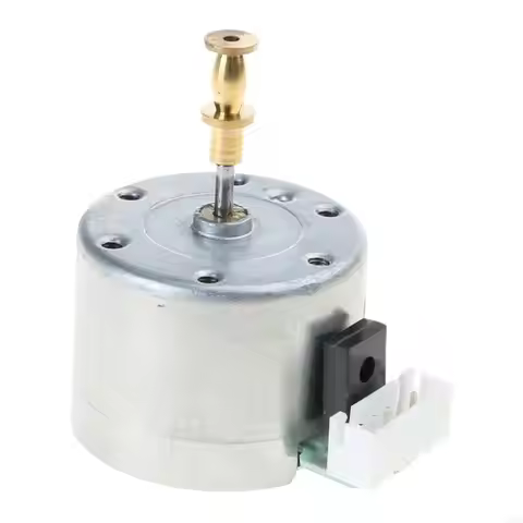 3-Speed 33 45 78 RPM Metal Turntables Motor 25 mm Mount Holes for Record Player