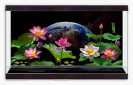 Tranh phông nền VTC dán hồ cá bể thủy sinh Aqua-061