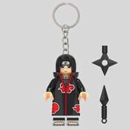 Itachi Akatsuki LEGO Keychain | Lego Itachi Keychain | Naruto Series