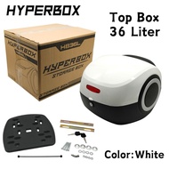 TOP BOX HYPERBOX HB 36LITER STORAGE BOX WITH BRACKET