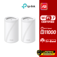 TP-Link BE11000 Whole Home Mesh WiFi 7 System รุ่น Deco BE65(2-Pack)