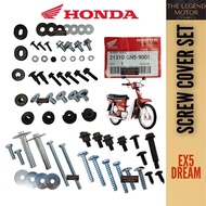 EX5/EX5 DREAM FULL SET SCREW BODY COMPLETE[HONDA] skru body set Ex5 ex5 dream