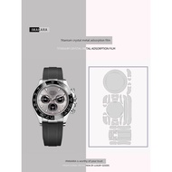 Anti-Wear Protective Film Suitable116519Daytona Daytona Daytona Cement Gray Watch film Clasp Bezel R