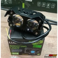 MATA LEDLuminos 19W SQL 2-EYE SUPER BRIGHT LASER PROJECTOR MOTORCYCLE SPOTLIGHT FOR MOTORCYCLE AND C