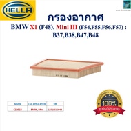 HELLA Air Filter BMW X1 (F48) Mini III (F54 F55 F56 F57): B37 B38 B47 B48 HA2169