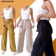 Y2K FYANG WOVEN CARGO PANTS FOR WOMEN FIT UP TO PLUS SIZE