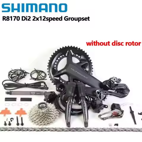 Shimano R8170 Di2 2x12s Groupset ULTEGRA R8100 Crankset 11-30T 11-34T Cassette FD RD R8150 Derailleu