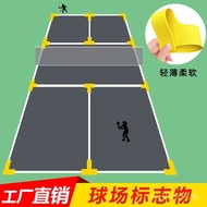 Volleyball Court Marker Ball Spike Marker Target Sticker Badminton Marker Tennis Soccer Landmark Gro