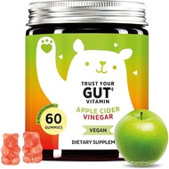 Bears with Benefits Apple Cider Vinegar Gummies – Metabolism & Detox Support with Vitamins B6, B12, 