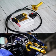 GAS SPONTAN CBR R15 NMAX AEROX NINJA250 FI Z250 VIXION CB150 HANDGRIP BARRACUDA KTC DOMINO RCB