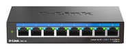 D-Link 8-Port 2.5GB Unmanaged Gaming Switch with 8 x 2.5G - Multi-Gig, Network, Fanless, Plug & Play