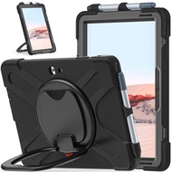 Cute rotate stand case for Microsoft Surface Go 4 3 2 shockproof cover SurfaceGo Go2 Go3 Go4 SurfaceGo4 10.5 inch anti-fall casing Holder with Pen Slot Handle