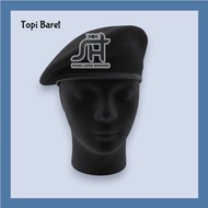 HIJAU KAFELERI Premium Green Beret Hat Premium/ Beret Hat Premium Beret Hat