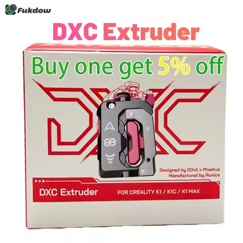 For Creality DXC Extruder Dual-Gear Precision Engagement Open Cooling Architecture For CREALITY K1 K