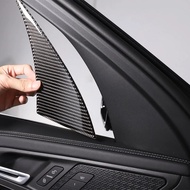 For BMW U10 U11 X1 IX1 2023-2024 Soft carbon fiber car Door A-pillar decorative stickers Car interio