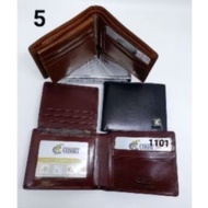 Genuine Leather Men's Wallet "3-163/011/no.5" Wood Grain Pattern cosset brand length 11cm Width 9cm 