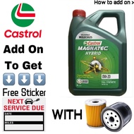 3430669 Castrol Magnatec Hybrid 0W20 Fully Synthetic Engine Oil 4 Liter