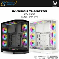 [ Invasion THANATOS TG ] -ATX Mid-Tower PC Case WITH 6 ARGB FAN