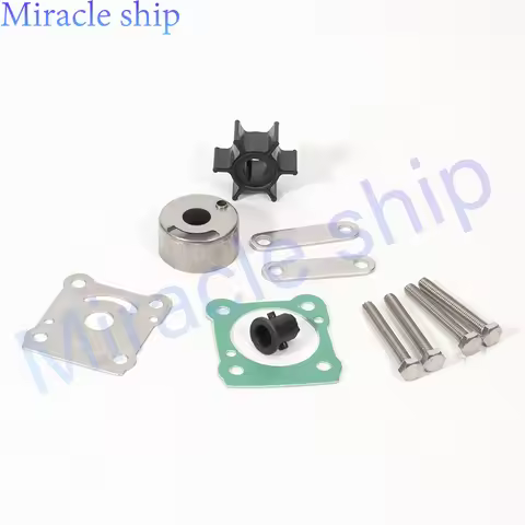 Water Pump Impeller Kit For Yamaha Outboard Motor 2T 6HP 8HP 18-3460 6G1-W0078-A1 6N0-W0078-00 6G1-W