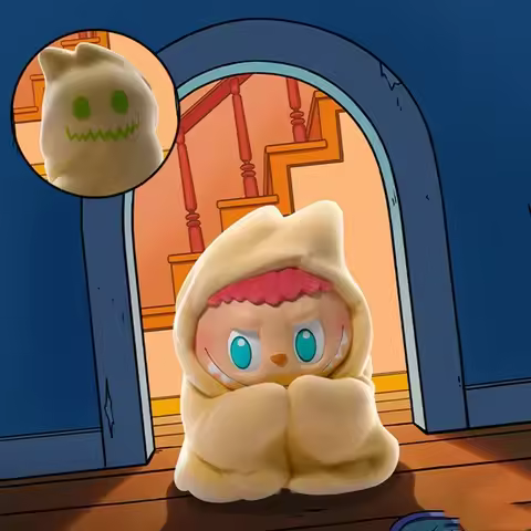 POPMART LABUBU THE MONSTERS 1:00 A.M. Series Genuine Blind Box Guess Mystery Box Toys Bag Ornament F