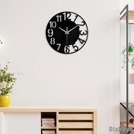 [Diskkyu] Acrylic Wall Clock/Wall Clock/Silent/Simple Large Wall Clock, Decorative Clock