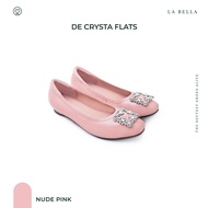 LA BELLA  รองเท้าคัชชูหนังแกะ รุ่น DE CRYSTA FLATS 9 สี