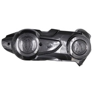 NVX CRANKCASE ENJIN COVER KIRI ENGINE LEFT NVX155 V1 CARBON COVER CVT CARBON NVX 155 ENGINE COVER CA