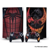 Sony playstation PS5 game console skin cover spiderman marvels gaming console cover spiderman PS5 cover decal sticker