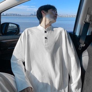 M-5XL Long Sleeve T-shirt Men Spring Autumn Long Sleeve Men Women Same Style Long Sleeve T-shirt Men