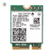 WiFi 6 AX201 AX201 Network Card Bluetooth 5.0 Dual Band 2.4G/5G Wireless NGFF Button Wifi Network Card AX201NGW 2.4Ghz / 5Ghz 802.11Ac/ Ax