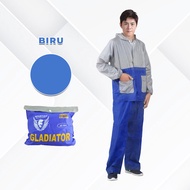 Jas Hujan Setelan Jaket Celana Spartan Gladiator Dengan Lengan Kuat Polos -JC-101