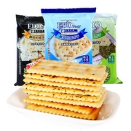 Edo Pack Soda Biscuits Salty Internet Celebrity Snacks and Casual Food 100g 苏打饼干咸味网红零食休闲食品