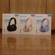 門市全新現貨‼️ Anker SoundCore Space One 全罩頭戴式降噪耳機 A3035（3色：黑，白，藍）