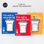 Dripo Drinking Bin & Instant Tea Set (Mix 24 Sticks/Box) with 750cc Shake Cup | Sugar Free