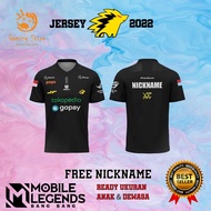 Onic INDO BLACK T-Shirt Jersey 2022