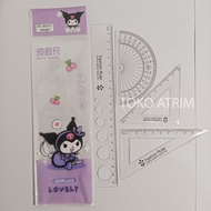 Ruler Set of 4| Plastic Ruler Set
