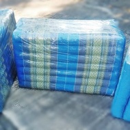 4折棉床墊，Khit圖案布料，OTOP產品，Isan床墊，可折疊床墊墊，泰式床墊墊