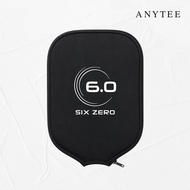 SIX ZERO 6.0 Pickleball Paddle Cover Sleeve Storage Lightweight Waterproof w/ Zipper | ANYTEE PRINTS