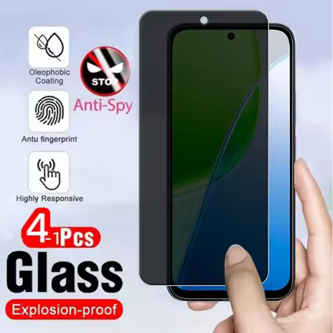 4/3/2/1Pcs For Vivo Y31D Glass Vivo Y31D Tempered Glass 9H Cover Privacy Anti-Spy Phone Protective S