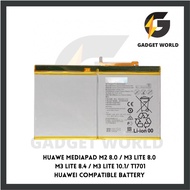 GADGET WORLD [ READY STOCK ] Huawe MediaPad Compatible Battery - M2 8.0/M3 LITE 8.0/M3 Lite 8.4/M3 L