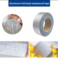 Aluminum Foil Duct Tape Waterproof Aluminum Anti-Leak Duct Tape Anti-Heat Duct Tape Aluminum Insulat