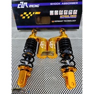 【Hot Sale】CZR REAR SHOCK G-SPORT 305mm FOR NMAX 155 / AEROX 155 / HONDA PCX BLACK/GOLD MADE IN GERMA