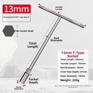 DELIXI Electric | T-Handle Socket Wrench Set 10mm Socket