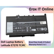 Dell Latitude E7470 / E7270 P61G P61G001 3 cell 42Wh Laptop Battery 7CJRC PDNM2