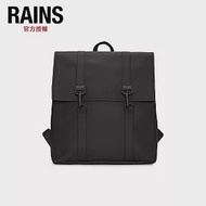 RAINS MSN Bag Mini 經典防水迷你雙扣環後背包(13570) Black