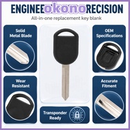 OKONO Car Key Transponder Chip, Chipped Design 40 Bit Ignition Key Fob, Replacement H84-PT J47 Chip 