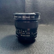 Canon FD 20mm F2.8 (nFD)