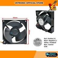 GRB22MP | GRA25MU | GRA28MU | GRA28MS TOSHIBA REFRIGERATORS FAN MOTOR (4 WIRE) – 92MM X 92MM DC14V 0